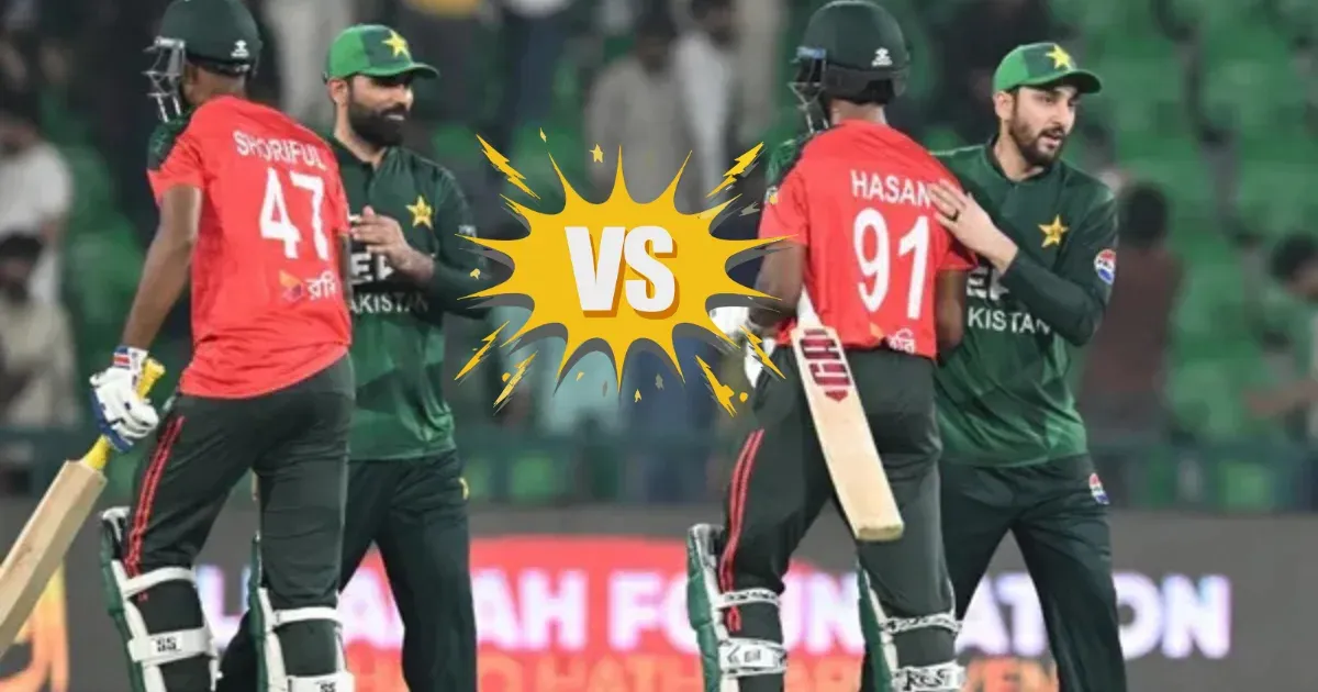 bangladesh national cricket team vs pakistan national cricket team timeline — GB news