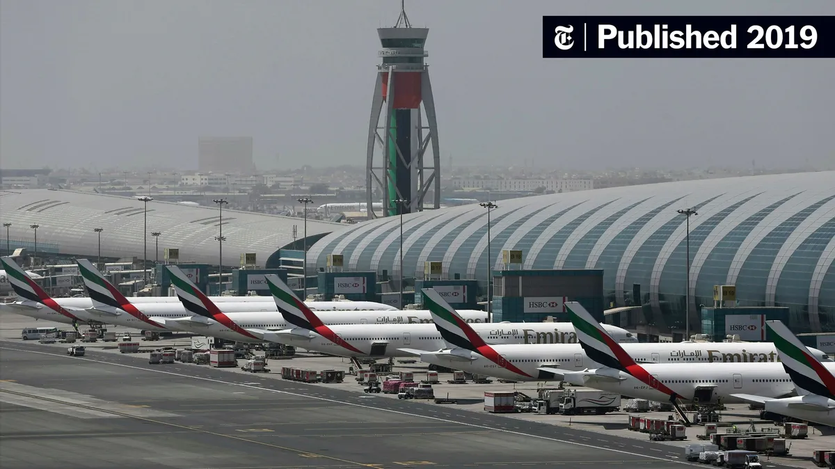 dubai airport drone attack — GB news