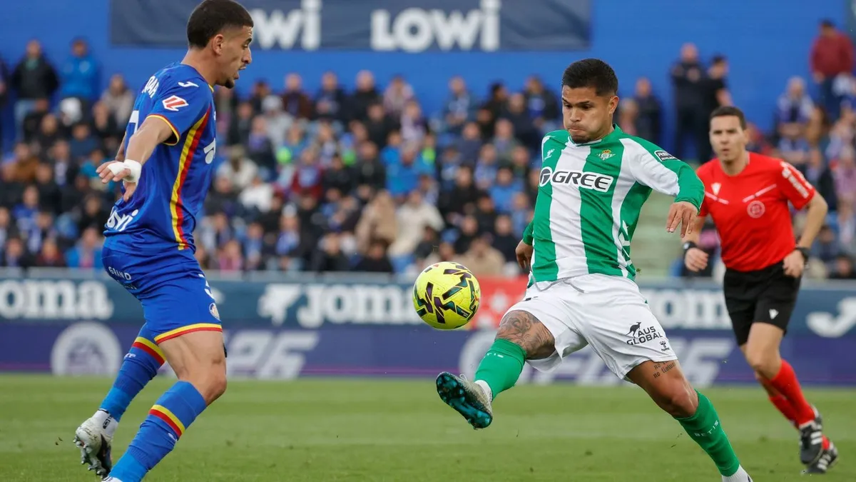getafe vs real betis — GB news
