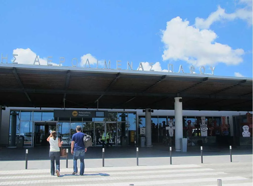 paphos airport — GB news