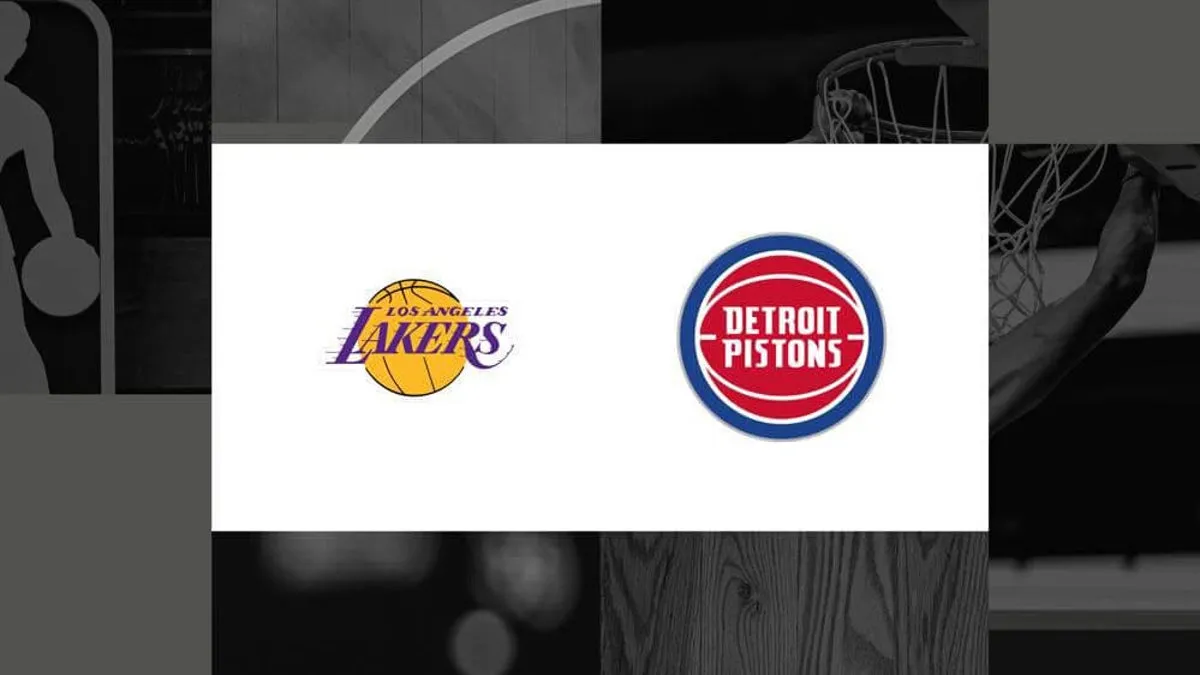 pistons vs lakers — GB news