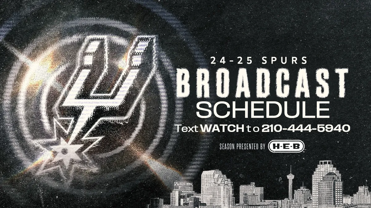 spurs schedule — GB news