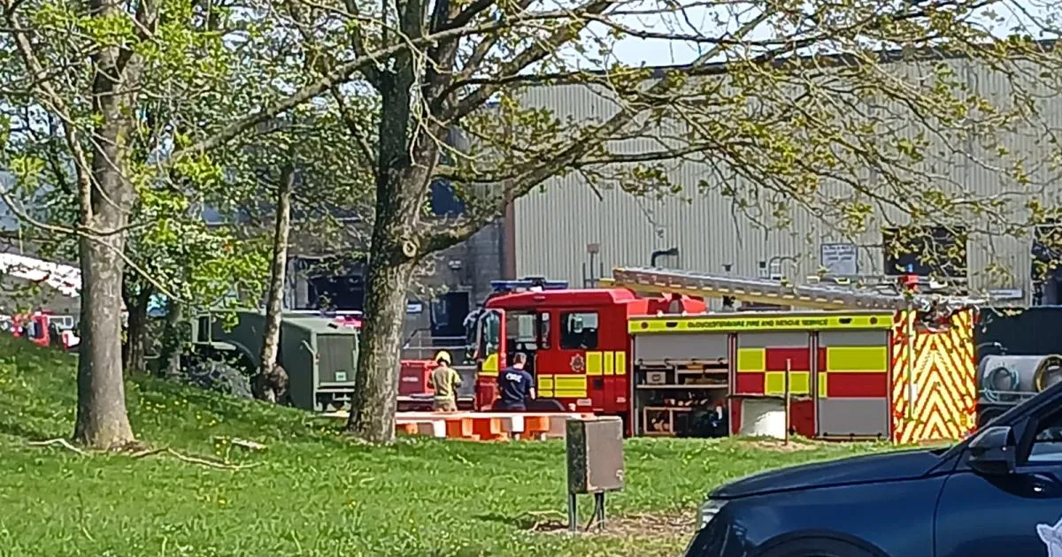 raf fairford fire — GB news