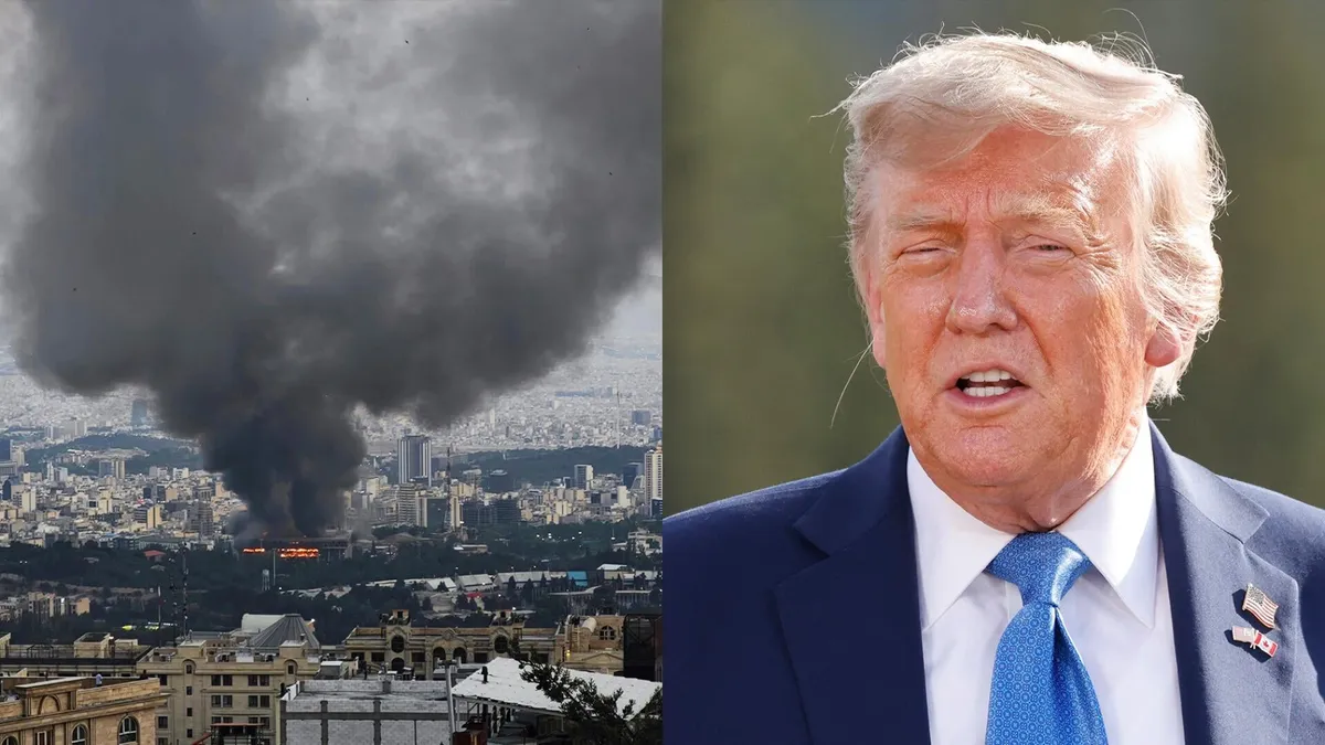 trump iran news — GB news