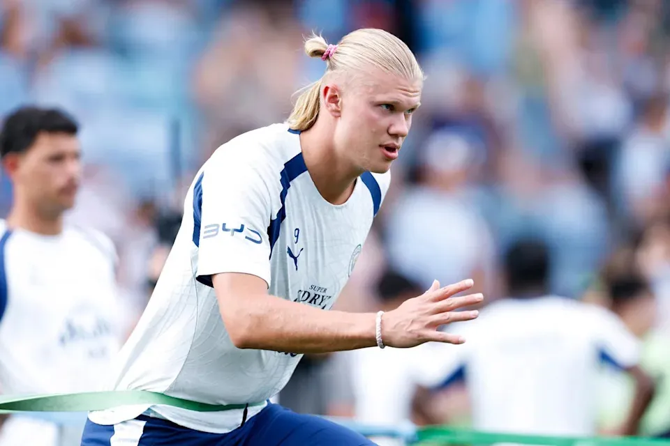 Raring to go: Erling Haaland (PA)
